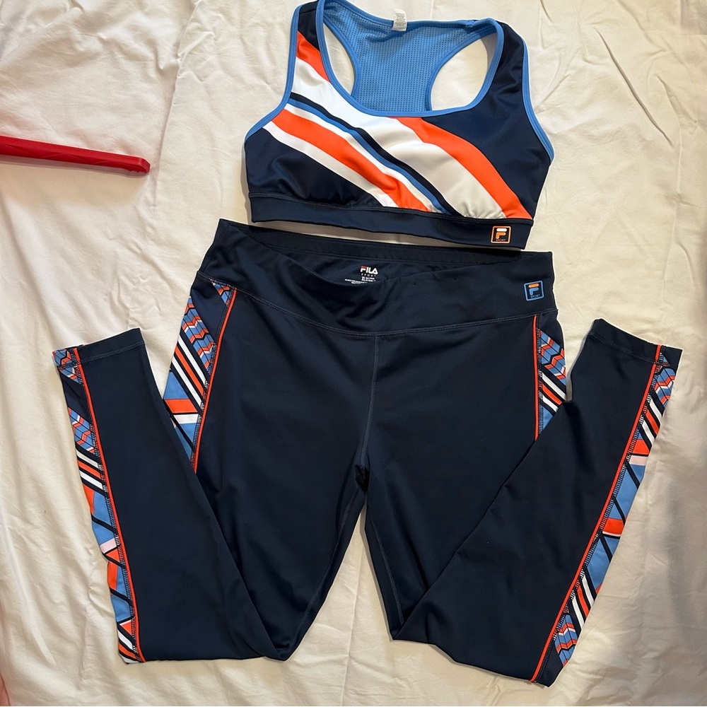 EUC FILA Workout Outfit